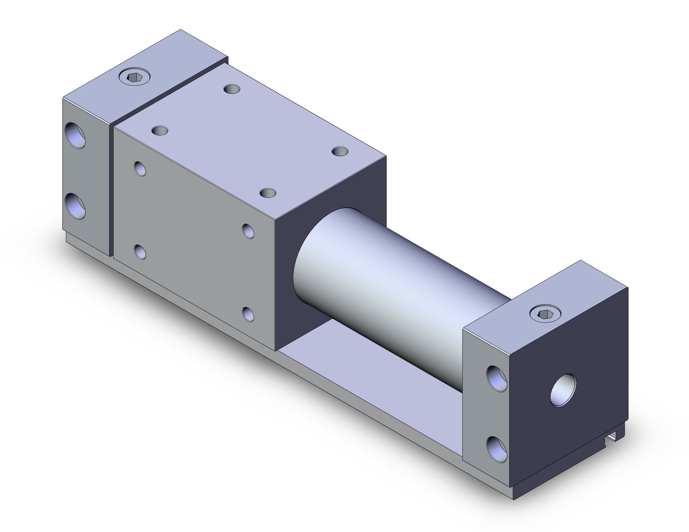 SMC CY3R40TN-100-Y7PZ cyl, rodless, mag. coupled, CY3R MAGNETICALLY COUPLED CYL