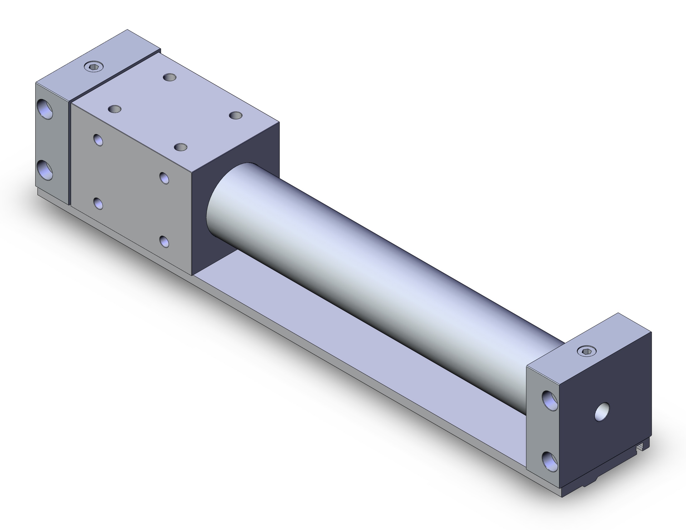 SMC CY3R50-300 cyl, rodless, mag. coupled, CY3R MAGNETICALLY COUPLED CYL