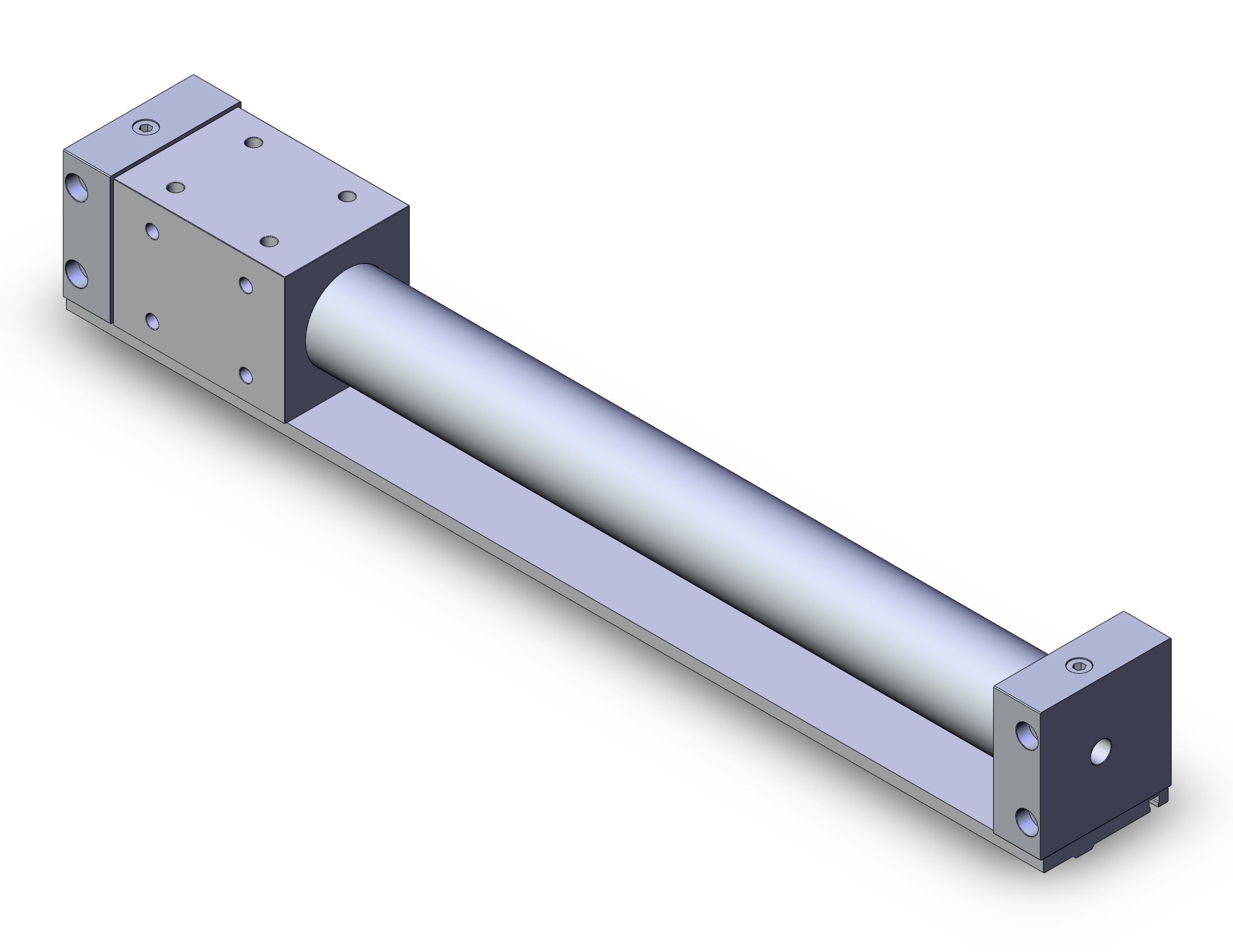 SMC CY3R50-450 cyl, rodless, mag. coupled, CY3R MAGNETICALLY COUPLED CYL