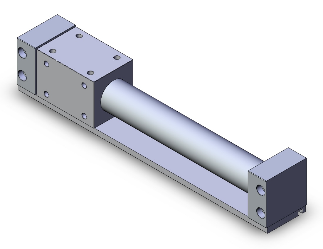 SMC CY3RG32-200-M9BL cyl, rodless, mag. coupled, CY3R MAGNETICALLY COUPLED CYL