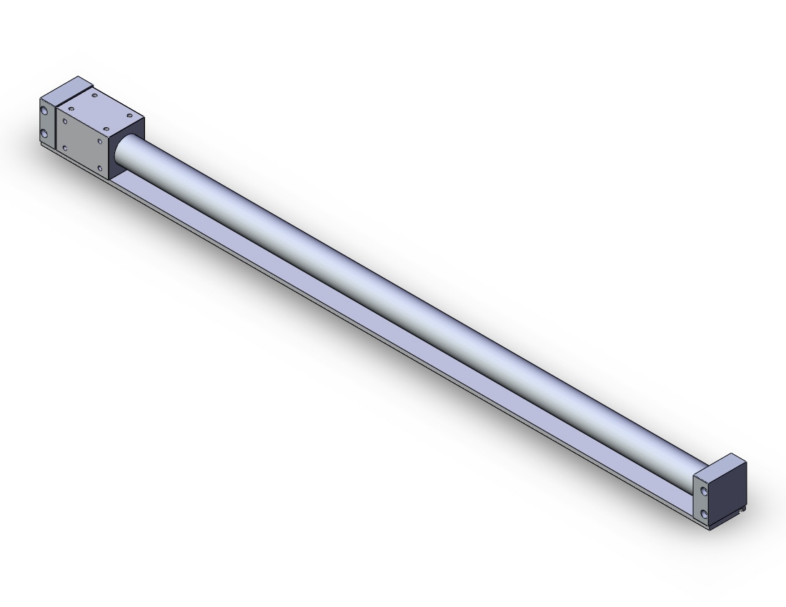 SMC CY3RG40-1000 cyl, rodless, mag. coupled, CY3R MAGNETICALLY COUPLED CYL