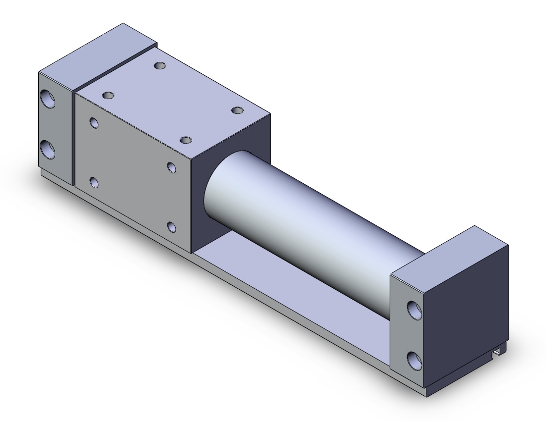 SMC CY3RG40-150 cyl, rodless, mag. coupled, CY3R MAGNETICALLY COUPLED CYL