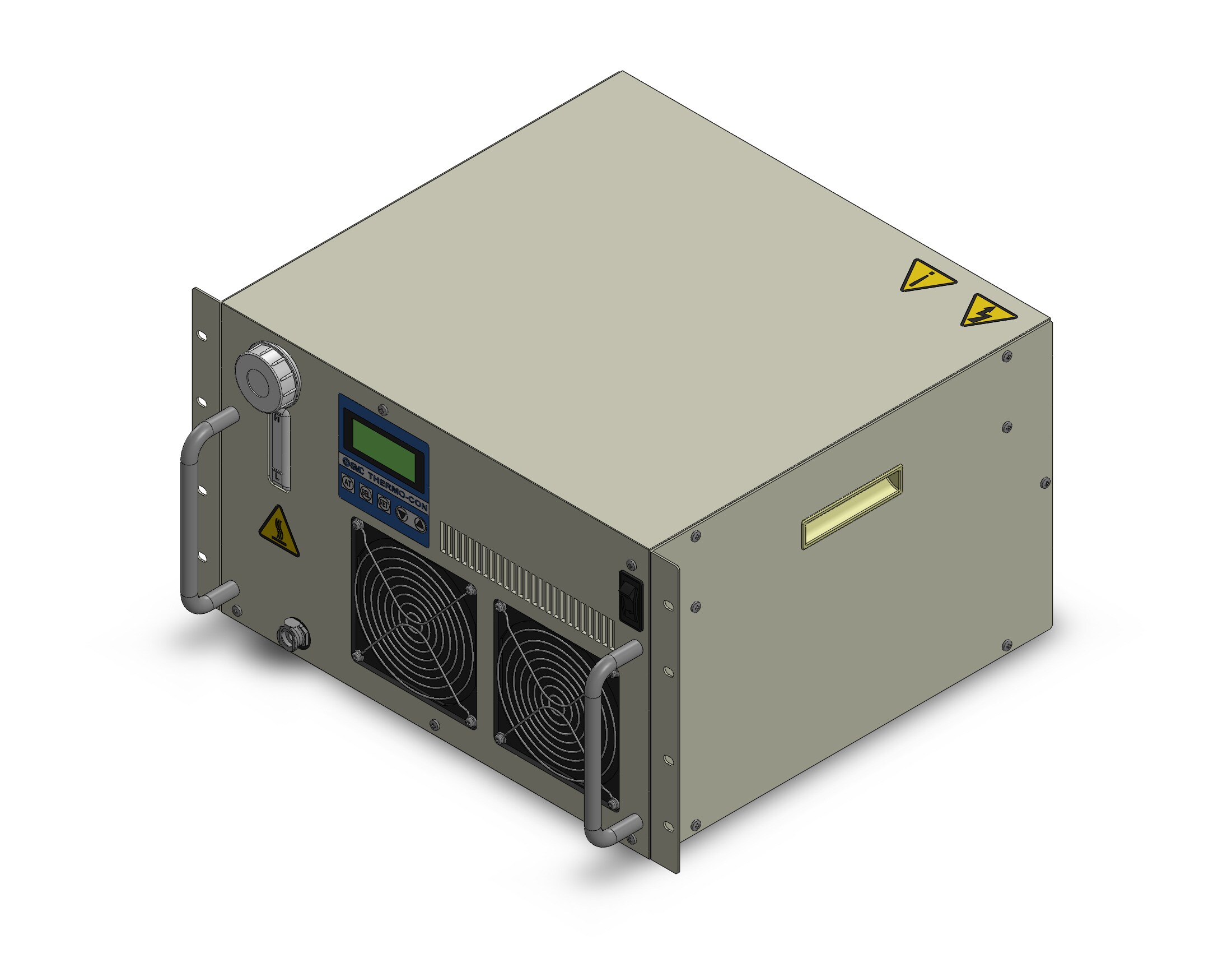 SMC HECR010-A2N-F thermo con, rack mount, HRG - INDUSTRIAL CHILLER