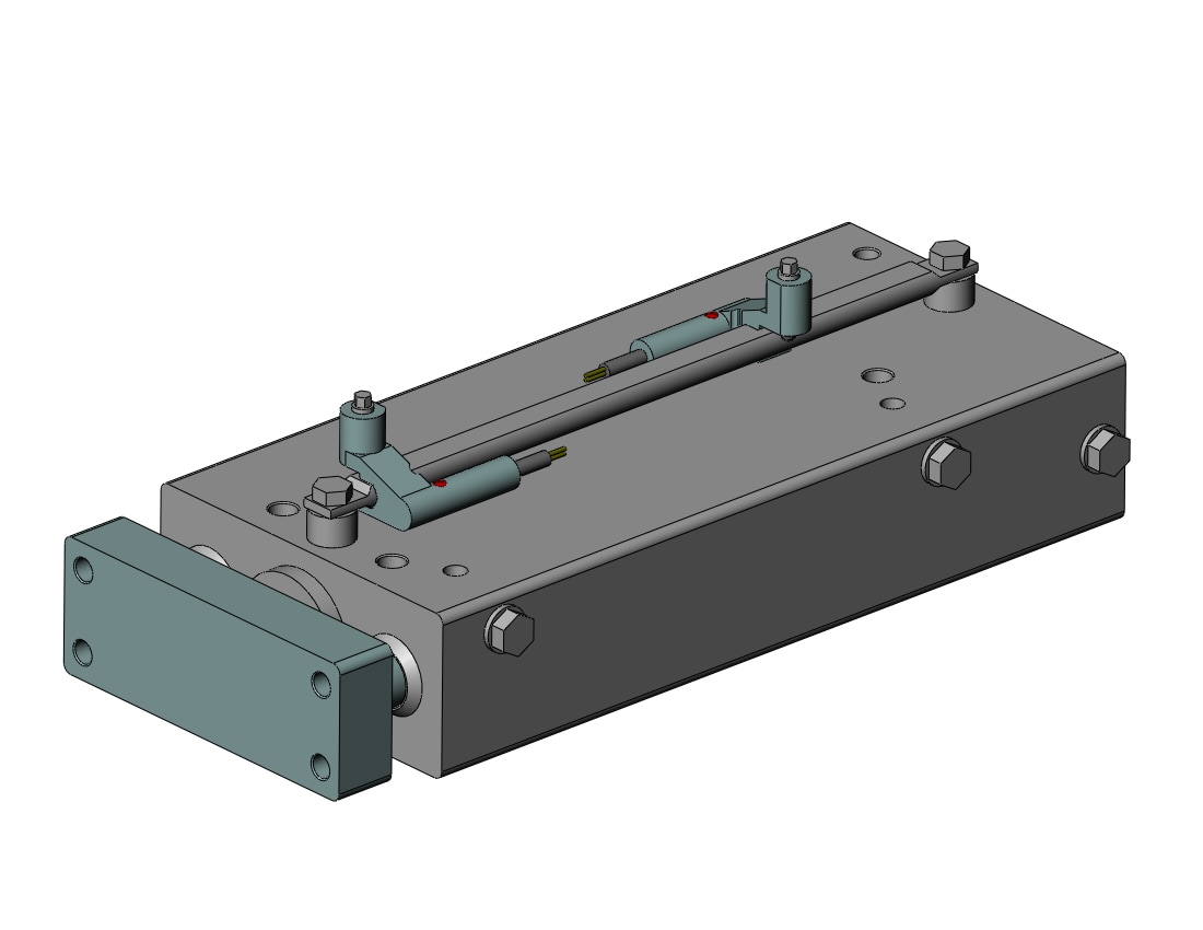 SMC HYDG20H-100F-F6NZ 20mm hyg slide bearing, GUIDED HYGIENIC CYL