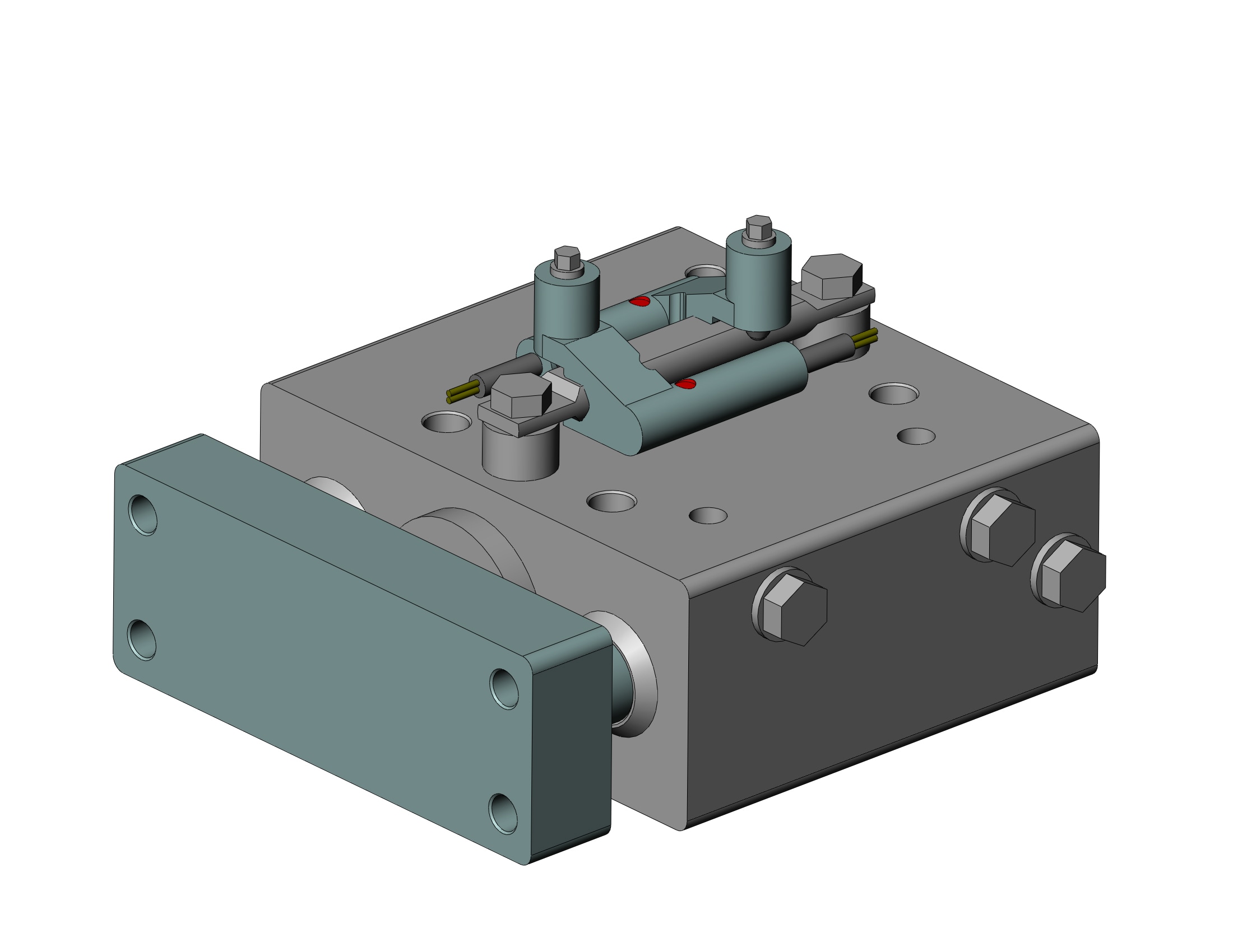 SMC HYDG20H-20F-F6BL 20mm hyg slide bearing, GUIDED HYGIENIC CYL