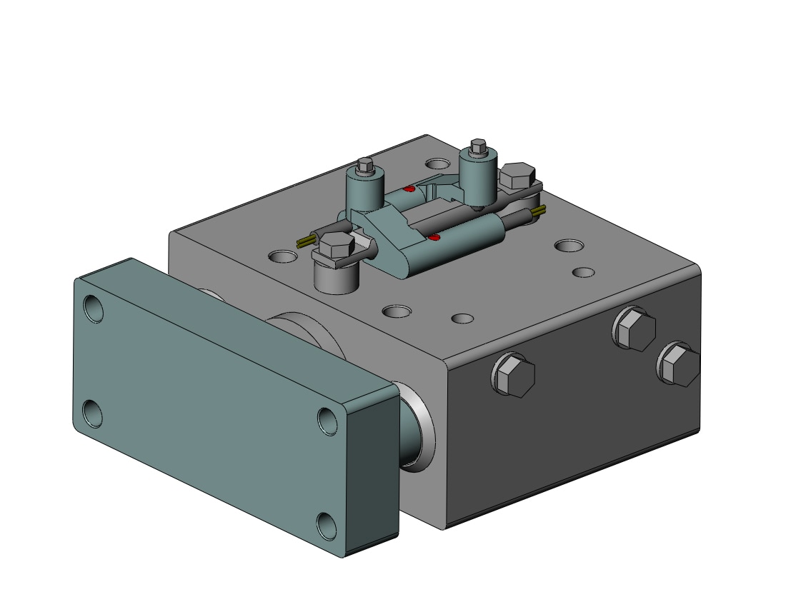 SMC HYDG25H-20F-F6PL cyl guided hygienic sw capable, GUIDED HYGIENIC CYL