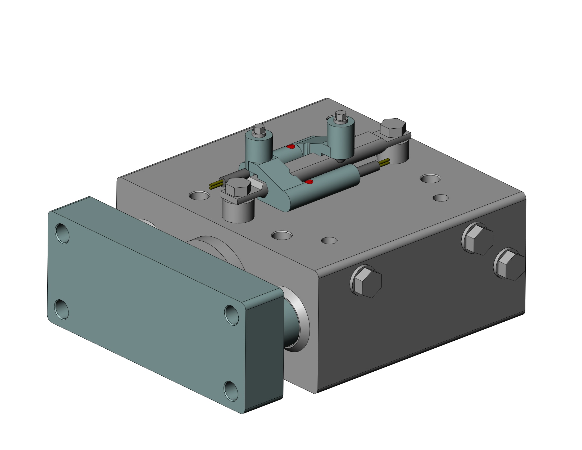 SMC HYDG25H-30F-F6PL cyl guided hygienic sw capable, GUIDED HYGIENIC CYL