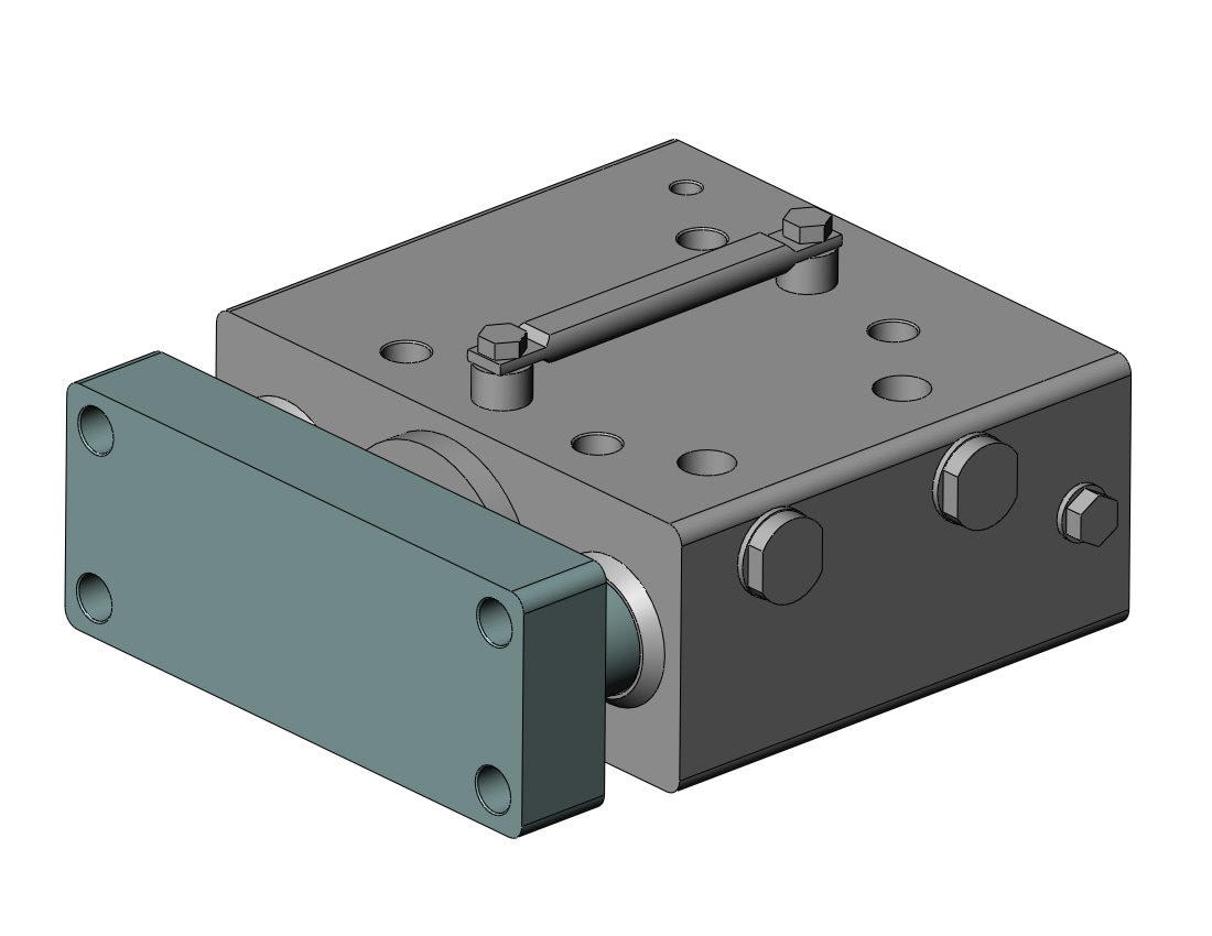 SMC HYDG32H-20F cylinder, GUIDED HYGIENIC CYL