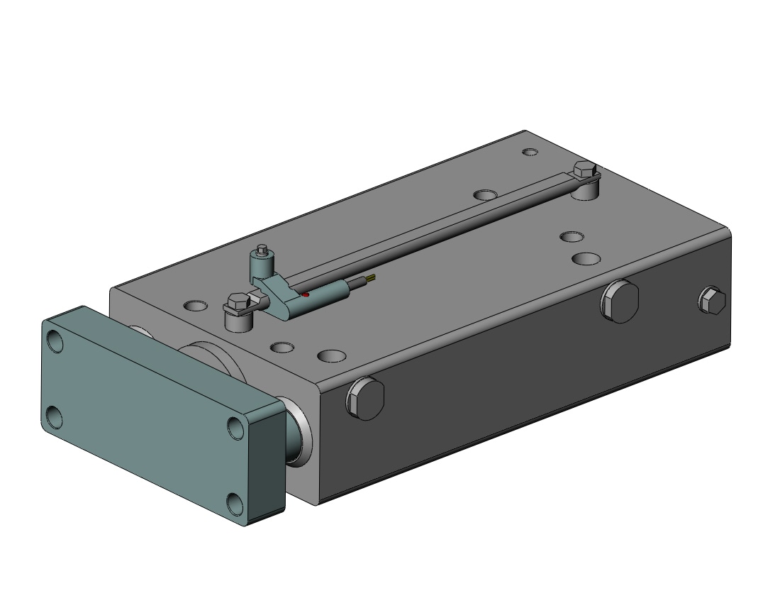 SMC HYDG32TNH-100F-F6PSAPCS cylinder, GUIDED HYGIENIC CYL