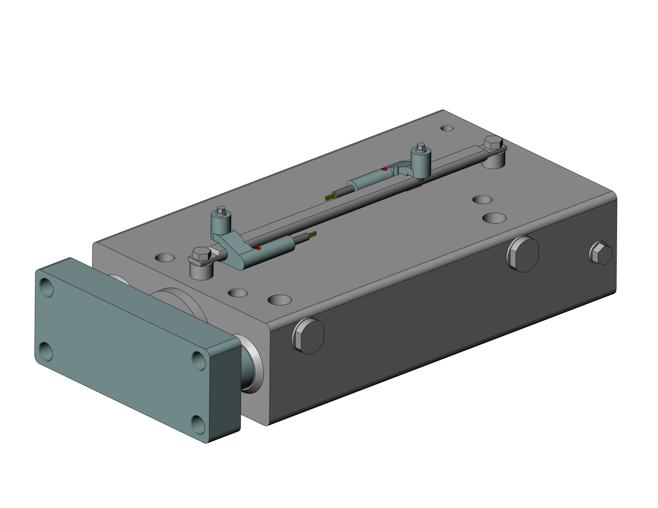 SMC HYDG32TNR-100-F6PZ 32mm hyg slide bearing, GUIDED HYGIENIC CYL