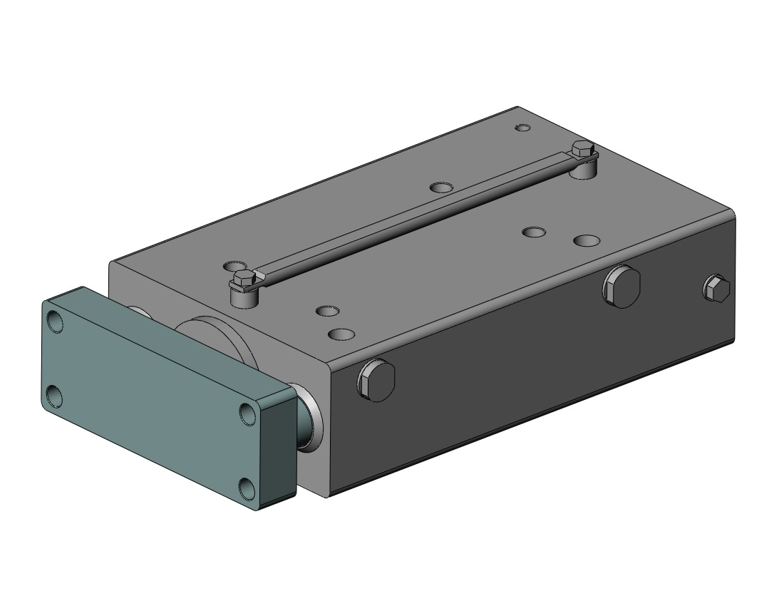 SMC HYDG40H-100F cylinder, GUIDED HYGIENIC CYL