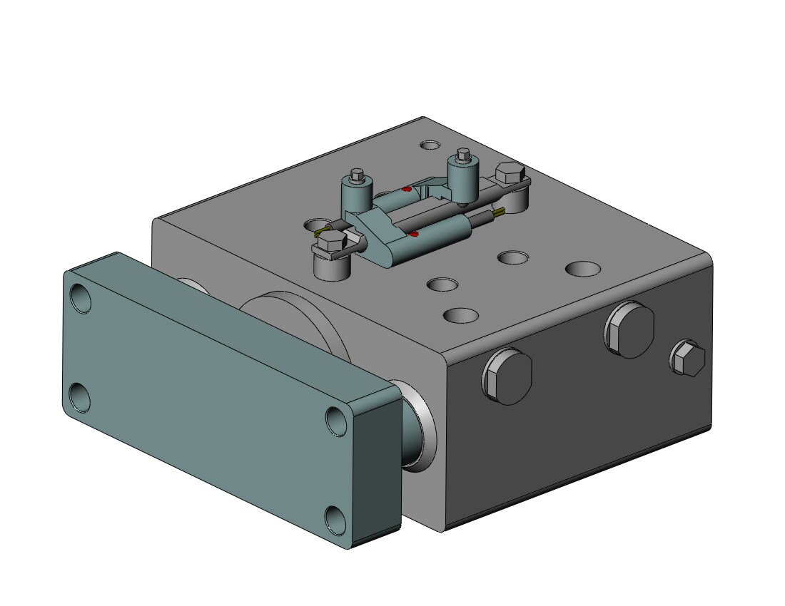 SMC HYDG40H-25-F6P cylinder, GUIDED HYGIENIC CYL