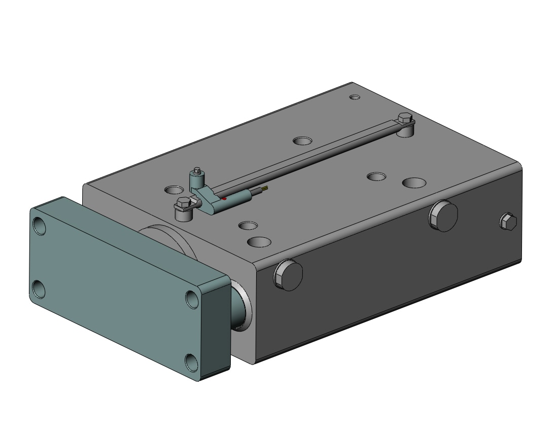 SMC HYDG50TNH-100F-F6BZS 50mm hyg slide bearing, GUIDED HYGIENIC CYL