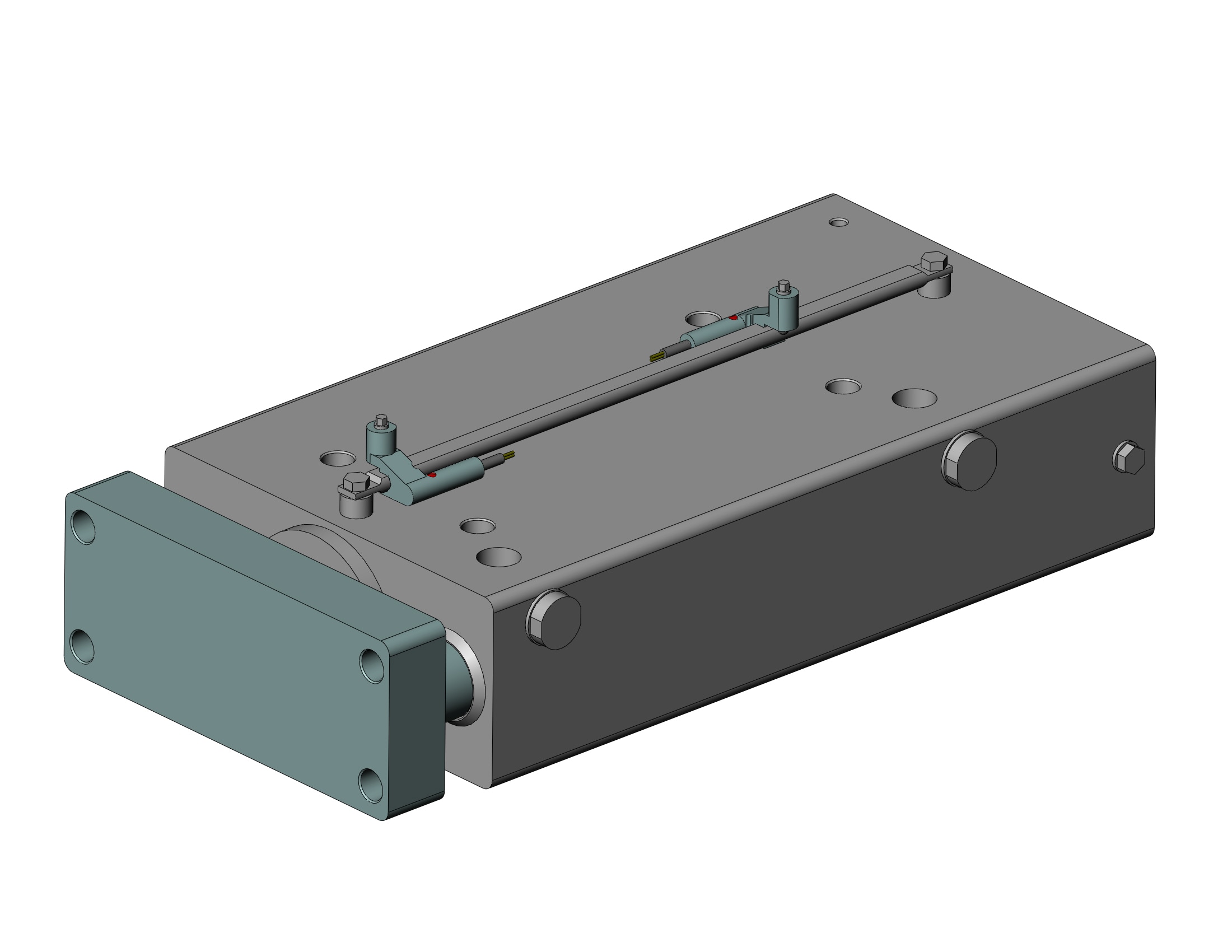 SMC HYDG50TNR-150F-F6N 50mm hyg slide bearing, GUIDED HYGIENIC CYL