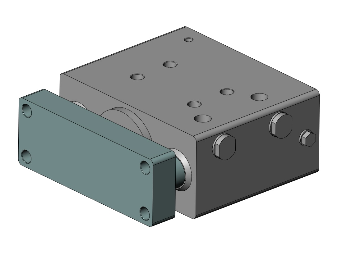 SMC HYG40TNH-25F cyl, guided hygienic, GUIDED HYGIENIC CYL