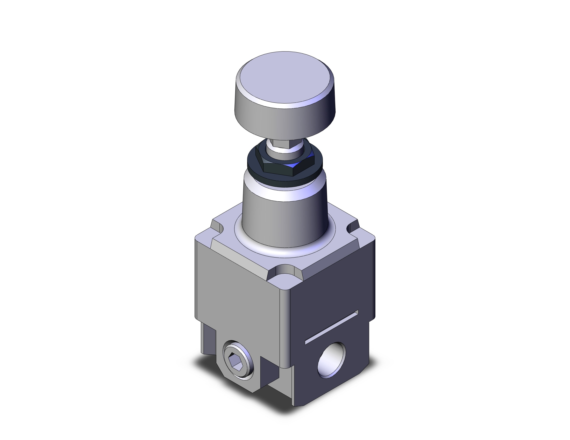 SMC IR1000-01-T precision regulator, high temp, REGULATOR, PRECISION