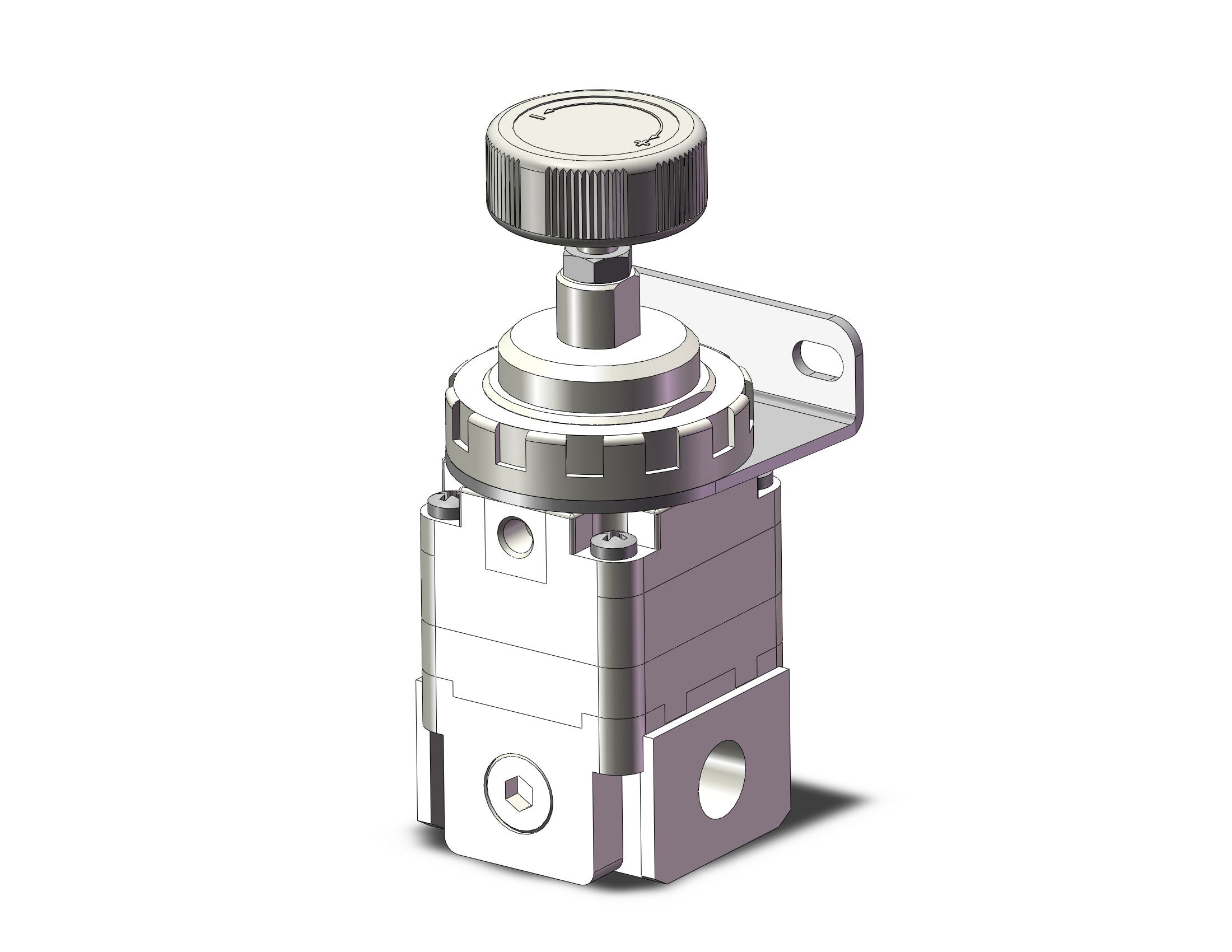 SMC IR1020-01B-R-A precision regulator, PERCISION REGULATOR