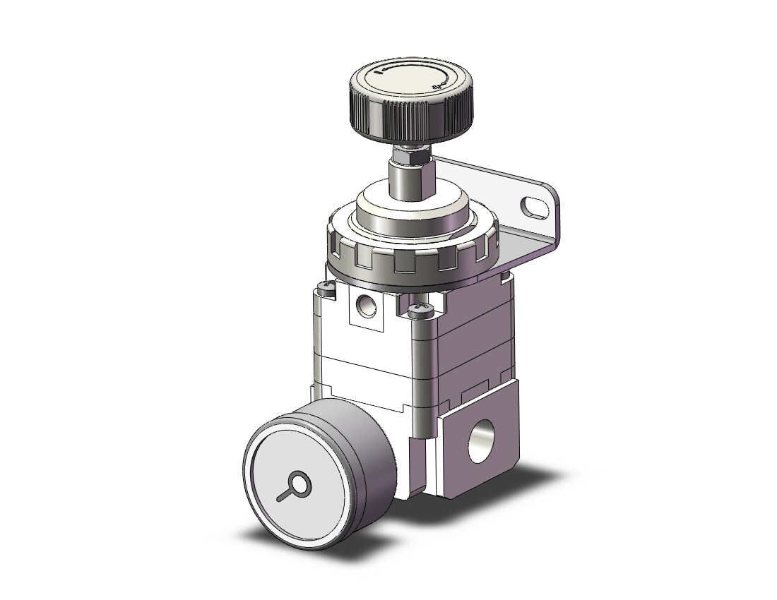 SMC IR1020-01BG-R-A precision regulator, PERCISION REGULATOR