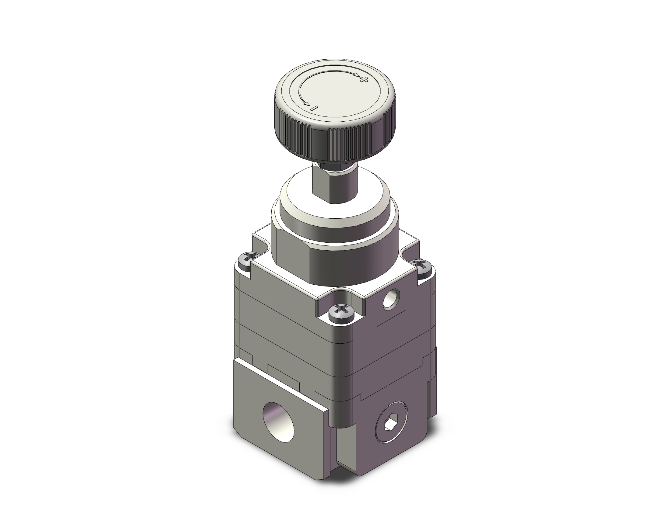 SMC IR1210-01-R-A zero bleed precision regulator, PERCISION REGULATOR