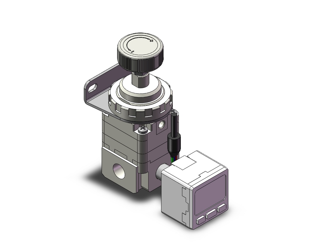 SMC IR1210-01EB-RZA-A zero bleed precision regulator, PERCISION REGULATOR