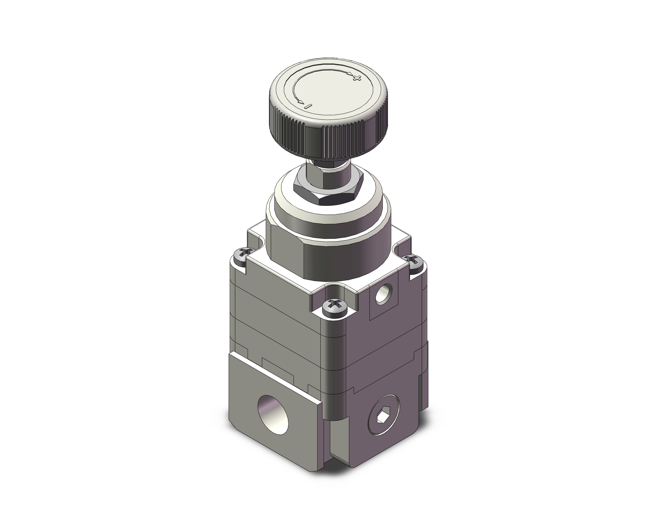 SMC IR1210-01H-A zero bleed precision regulator, PERCISION REGULATOR