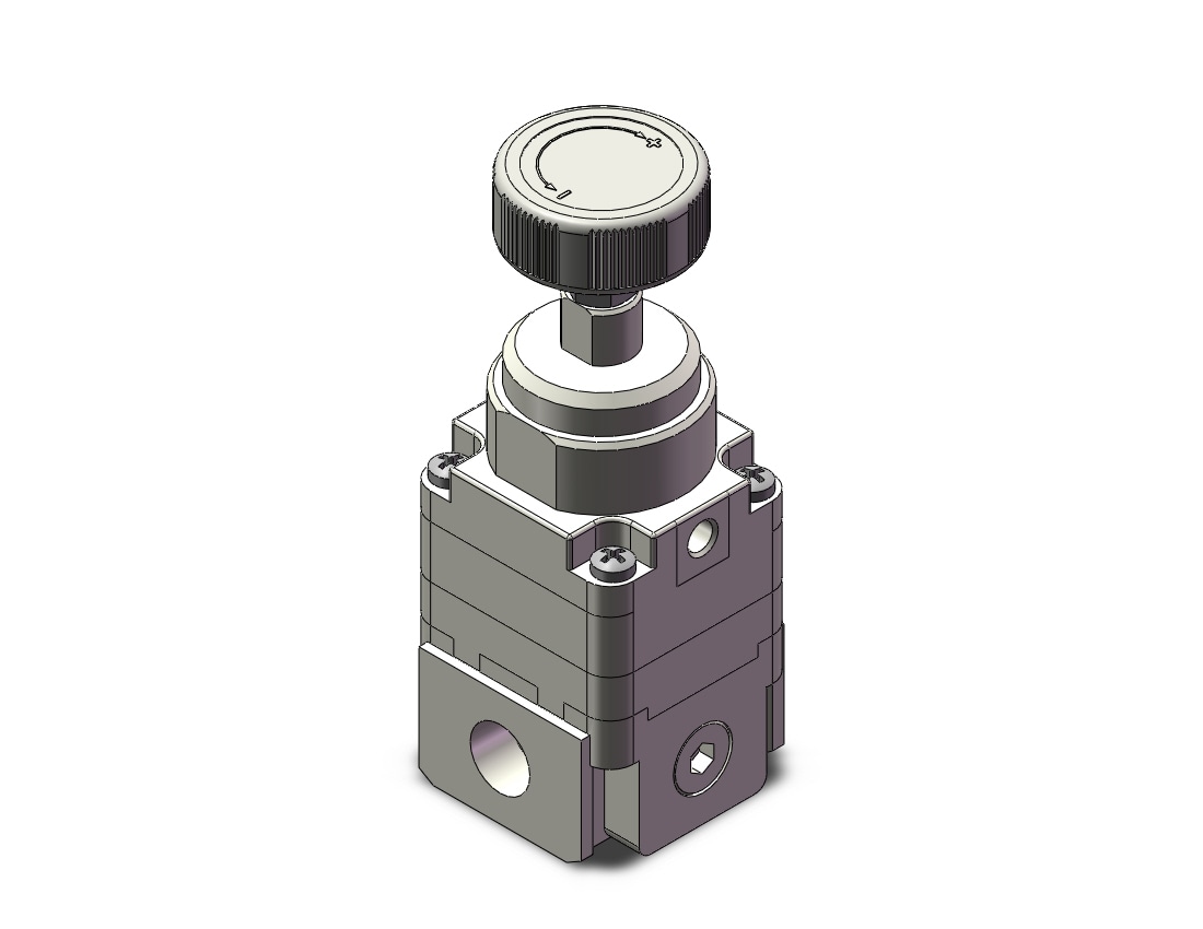 SMC IR1210-N01-RZ-A zero bleed precision regulator, PERCISION REGULATOR