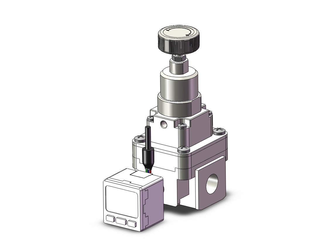 SMC IR2000-02ED-A precision regulator, REGULATOR, PRECISION