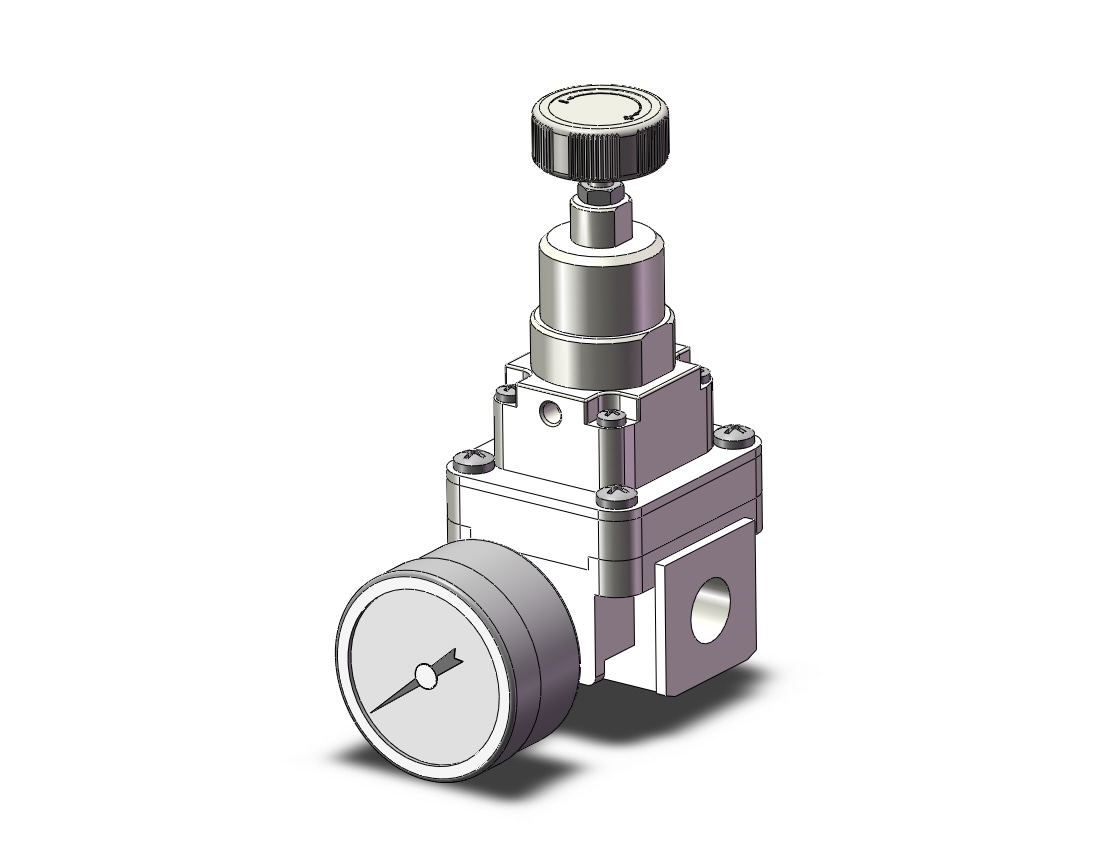 SMC IR2020-F02G-A regulator, precision modular, IR PRECISION REGULATOR