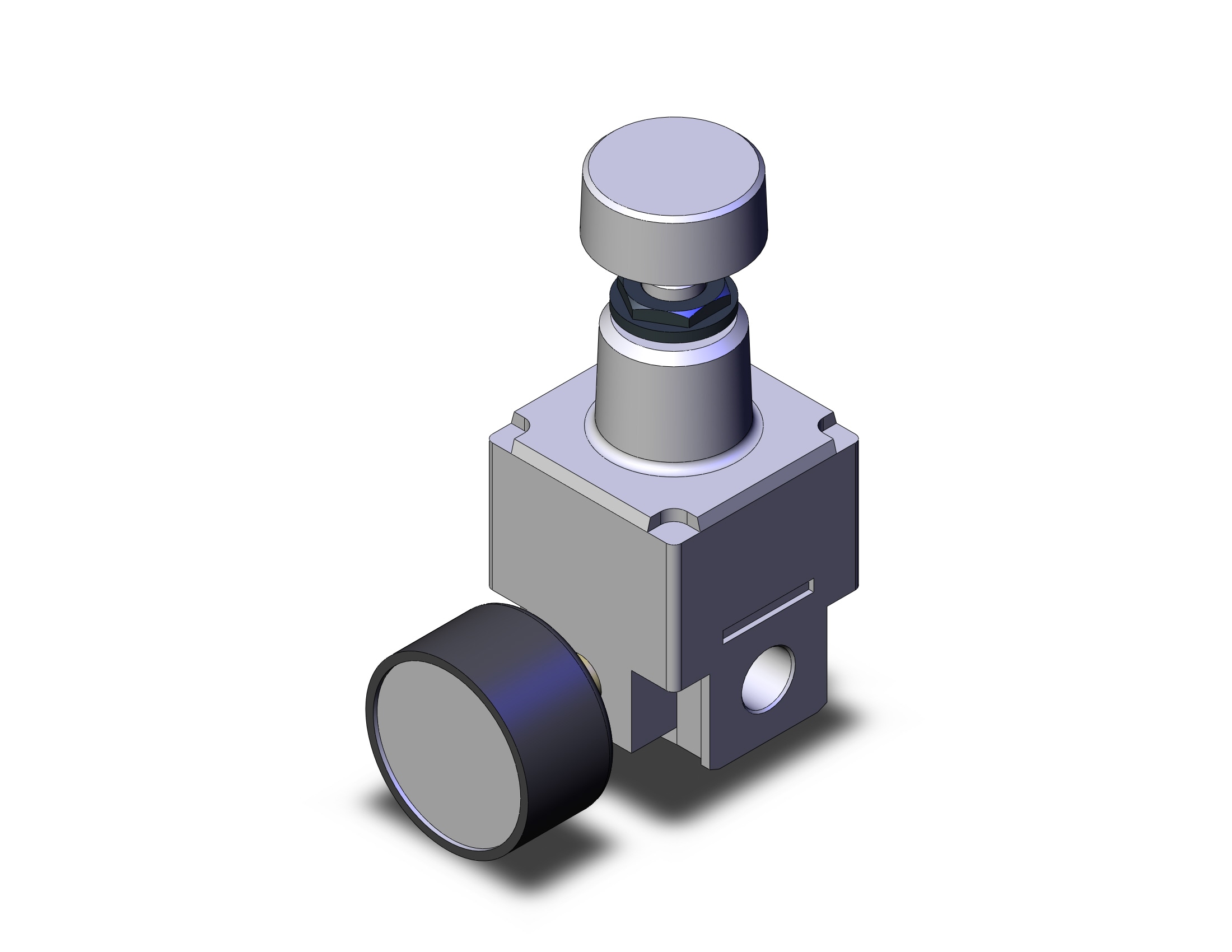 SMC IR2020-F02G-T regulator, precision modular, IR PRECISION REGULATOR