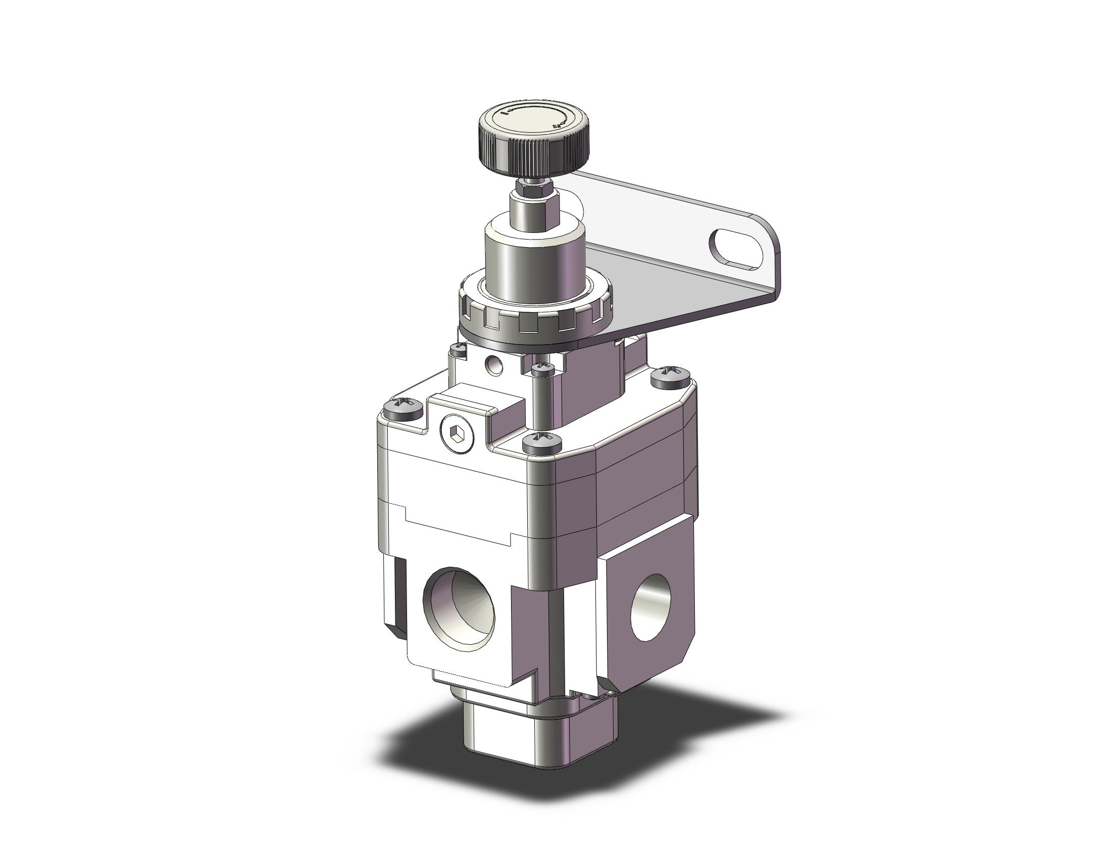 SMC IR3000-03B-A regulator, precision modular, IR PRECISION REGULATOR