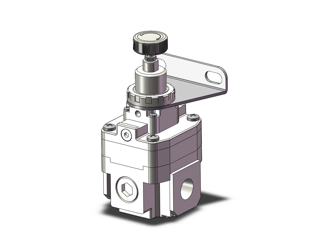 SMC IR3012-03B-A precision regulator, REGULATOR, PRECISION