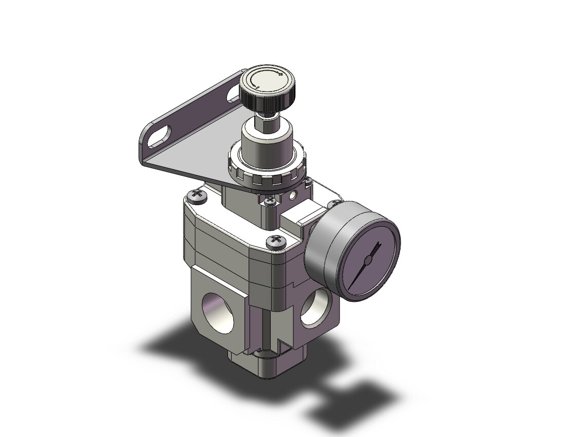 SMC IR3200-N04BG-Z-A zero bleed precision regulator, PERCISION REGULATOR