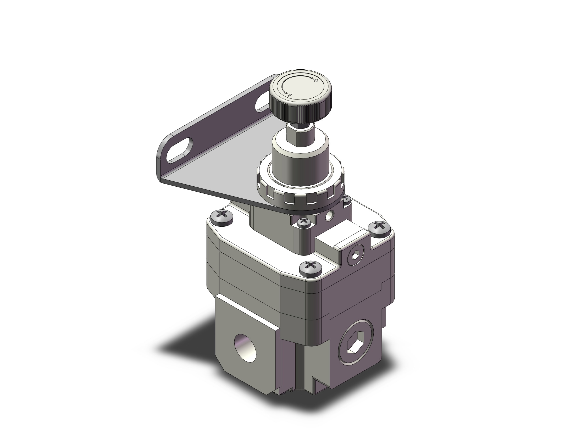 SMC IR3212-02B-A zero bleed precision regulator, PERCISION REGULATOR