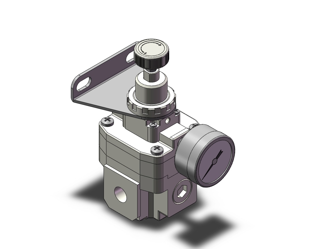 SMC IR3212-02BG-A zero bleed precision regulator, PERCISION REGULATOR