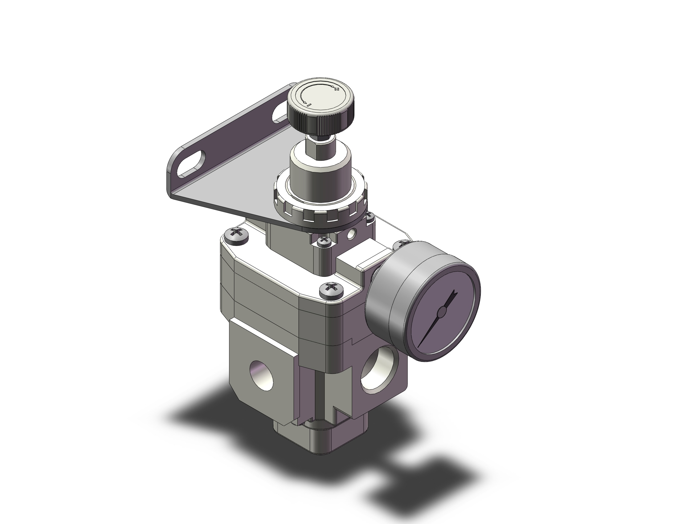 SMC IR3220-02BG-A zero bleed precision regulator, PERCISION REGULATOR