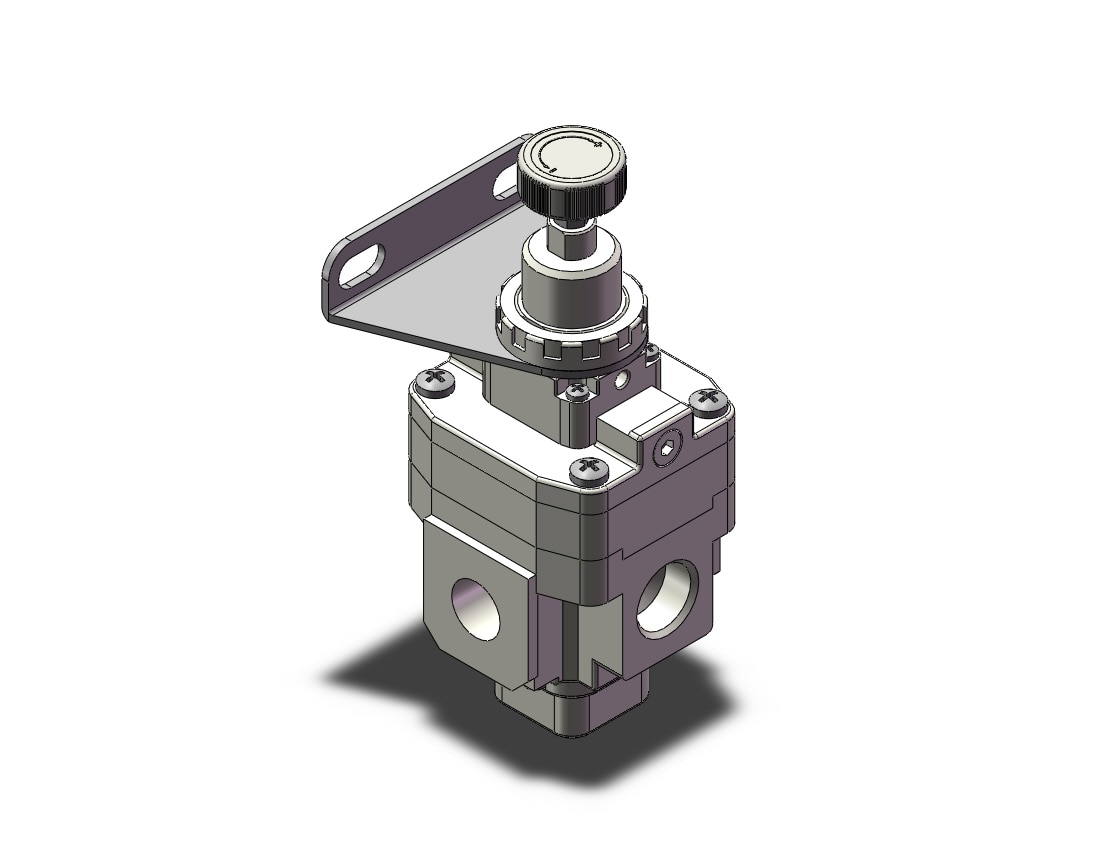 SMC IR3220-03B-A zero bleed precision regulator, REGULATOR, PRECISION