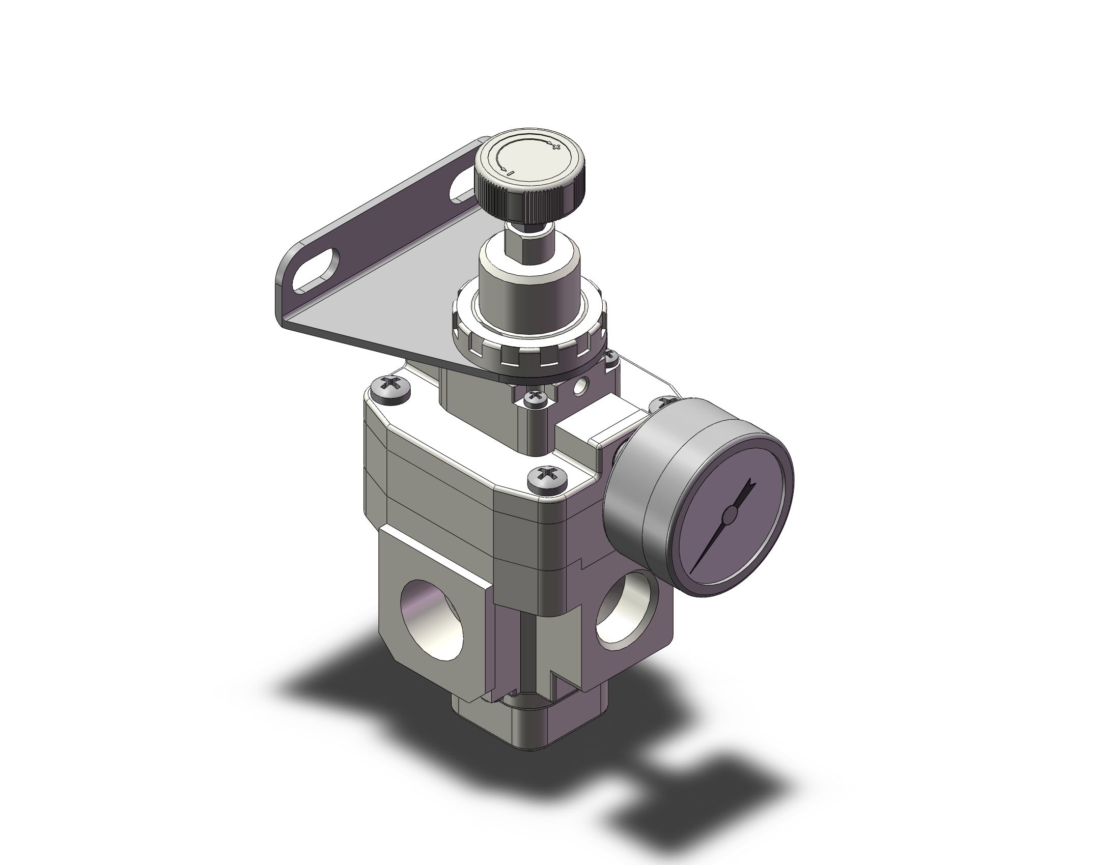 SMC IR3220-N04BG-Z-A zero bleed precision regulator, REGULATOR, PRECISION