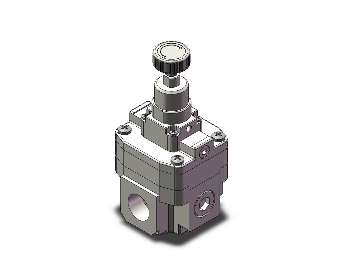 SMC IR3222-N04-Z-A zero bleed precision regulator, PERCISION REGULATOR