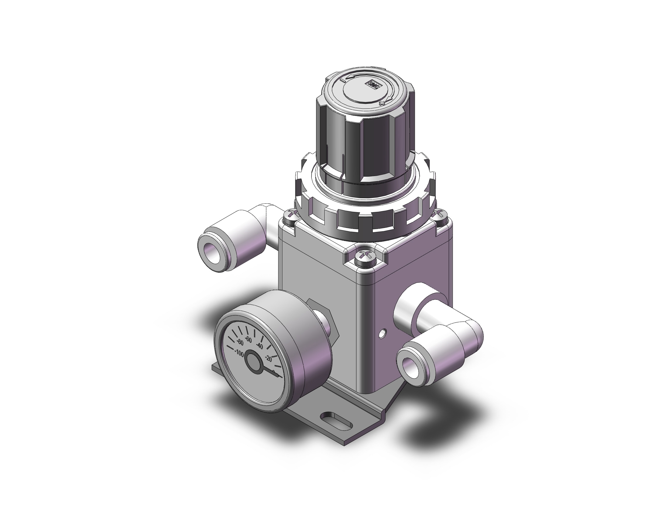 SMC IRV10-LN07LG vacuum regulator, IRV VACUUM REGULATOR