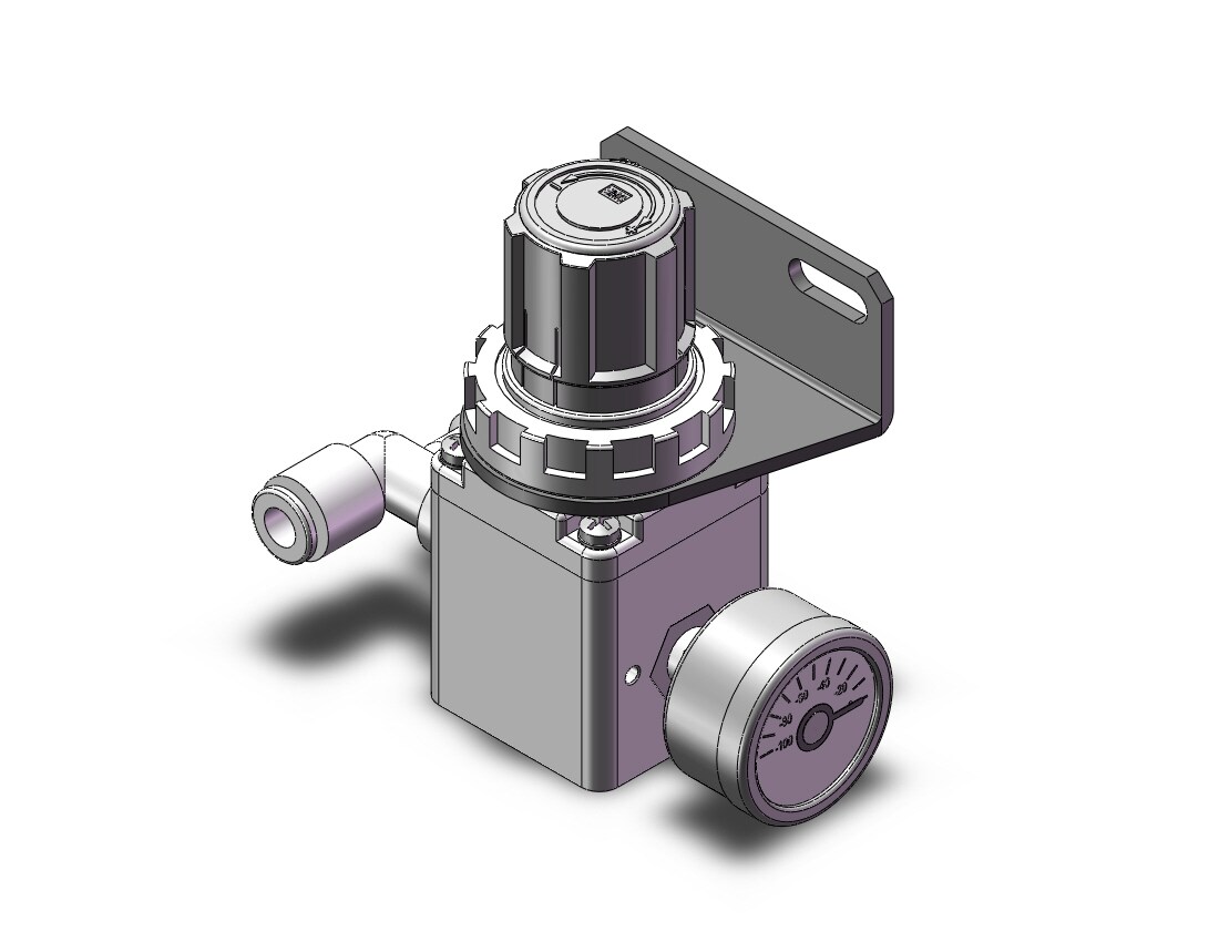 SMC IRV10A-LN07BG vacuum regulator, IRV VACUUM REGULATOR