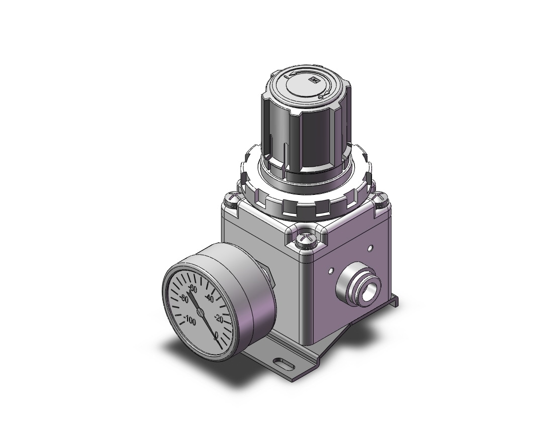 SMC IRV20-C08LG vacuum regulator, IRV VACUUM REGULATOR