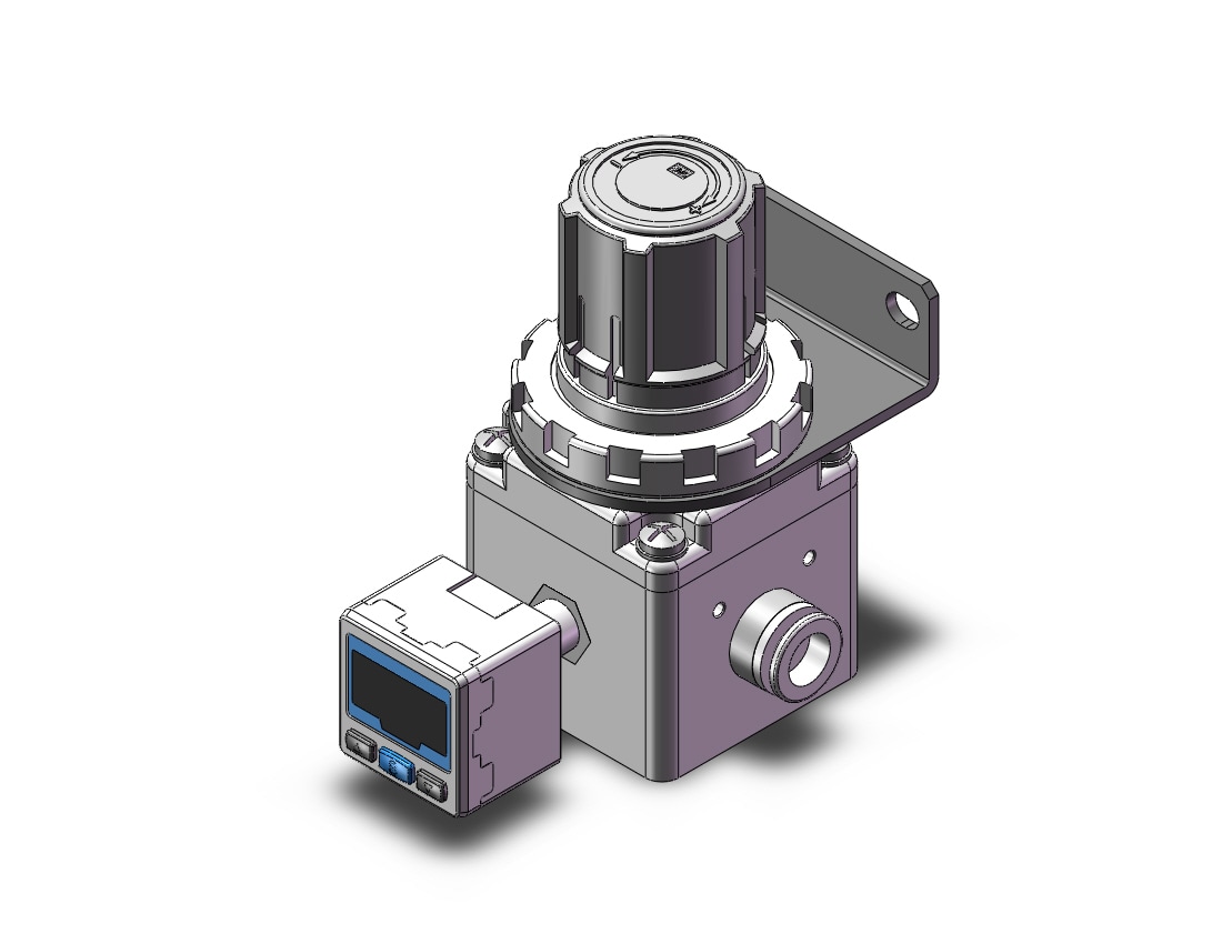 SMC IRV20-C10BZP vacuum regulator, IRV VACUUM REGULATOR