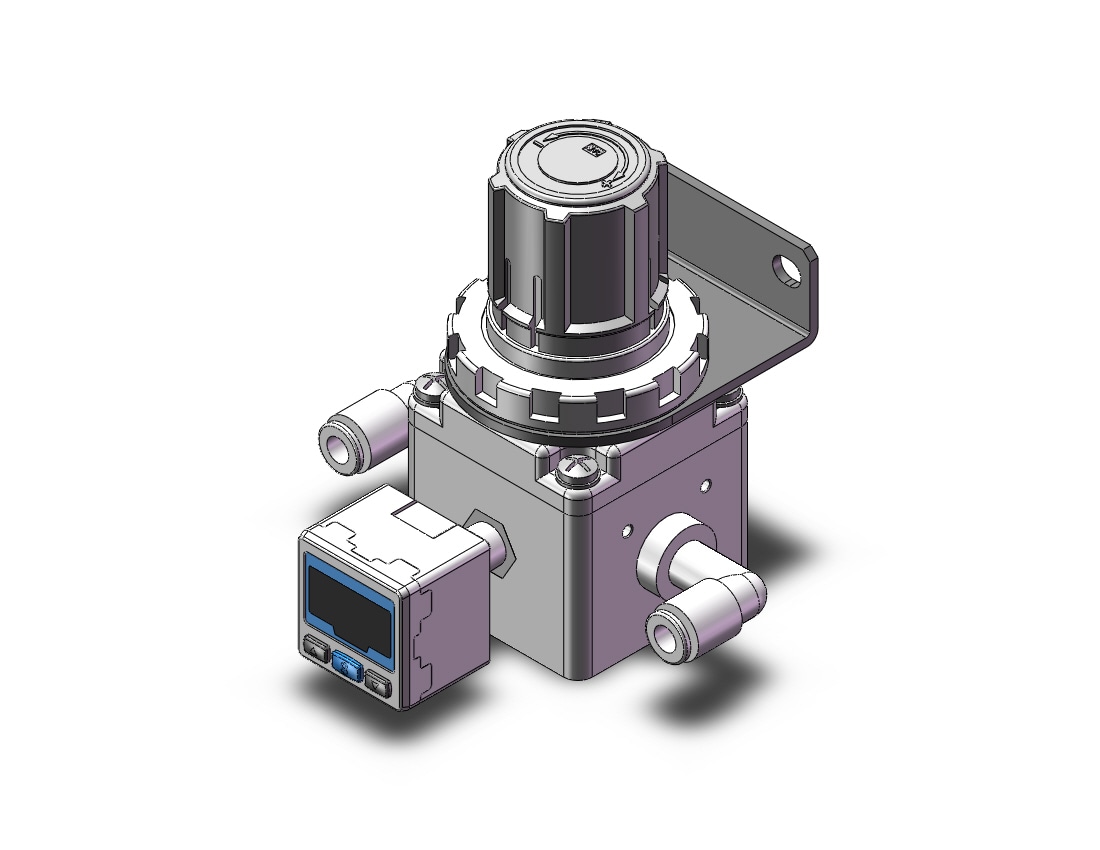 SMC IRV20-LC06BZB vacuum regulator, IRV VACUUM REGULATOR