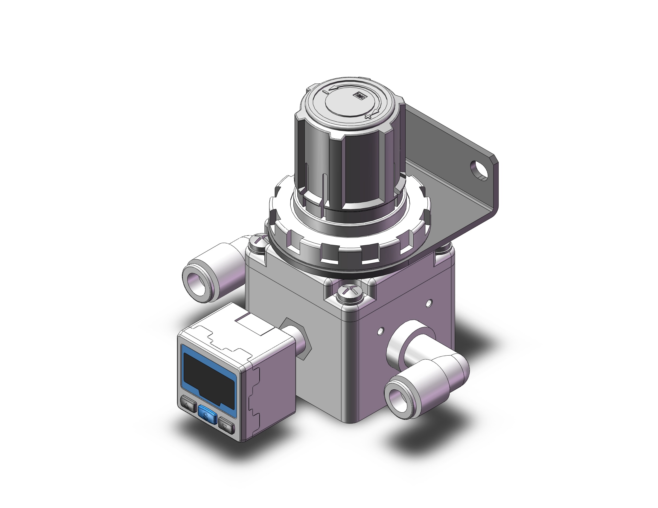 SMC IRV20-LC08BZP vacuum regulator, IRV VACUUM REGULATOR