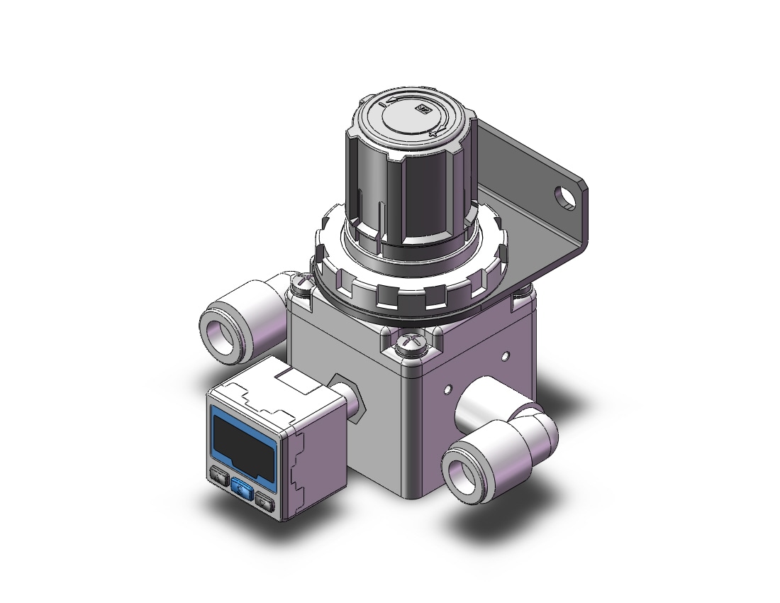 SMC IRV20-LC10BZB vacuum regulator, IRV VACUUM REGULATOR