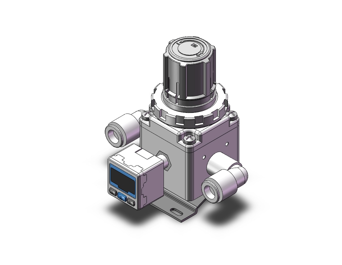 SMC IRV20-LC10LZP vacuum regulator, IRV VACUUM REGULATOR