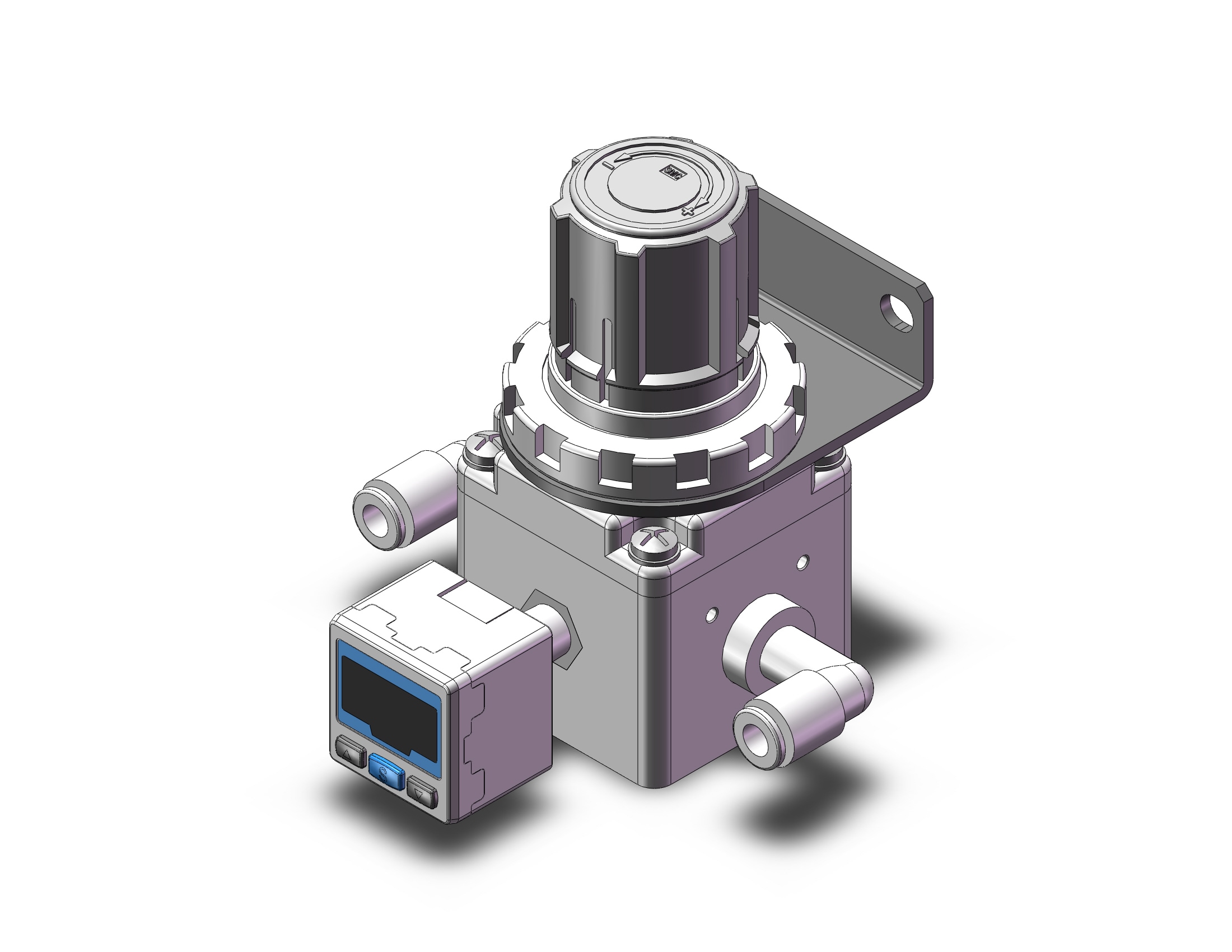 SMC IRV20-LN07BZP irv 1/4 inch, IRV VACUUM REGULATOR