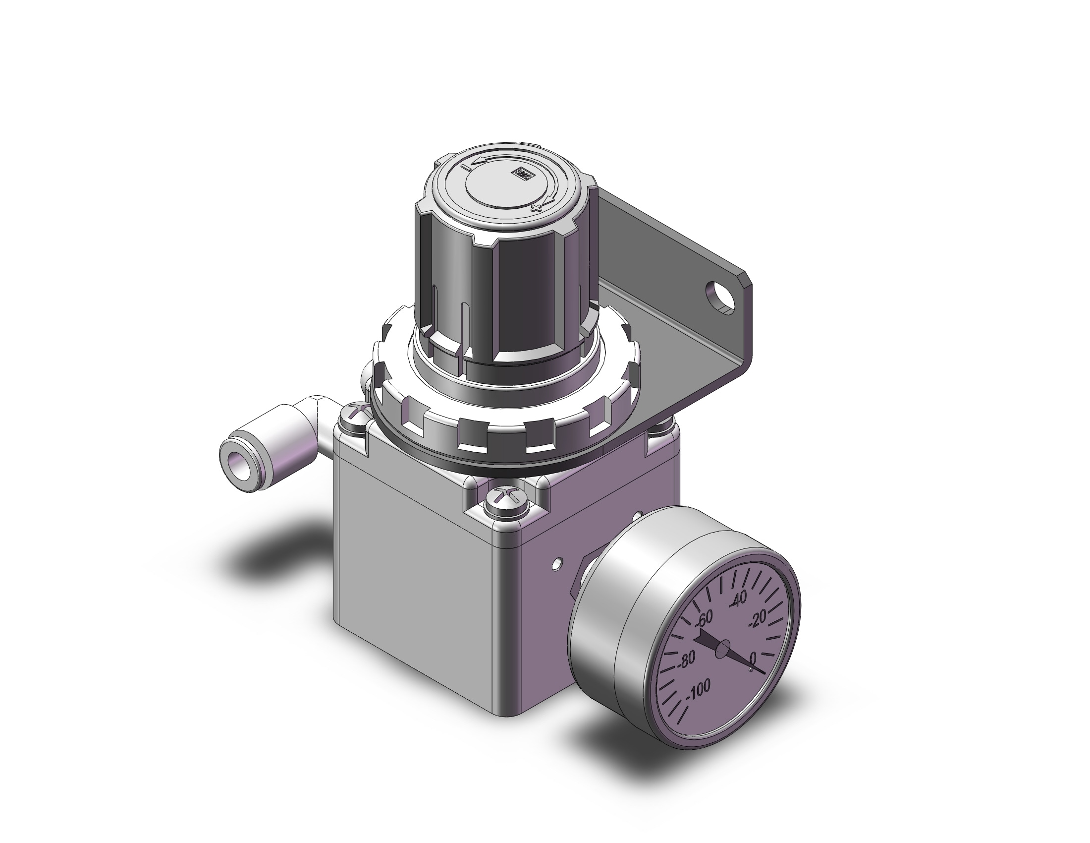 SMC IRV20A-LN07BG vacuum regulator, IRV VACUUM REGULATOR