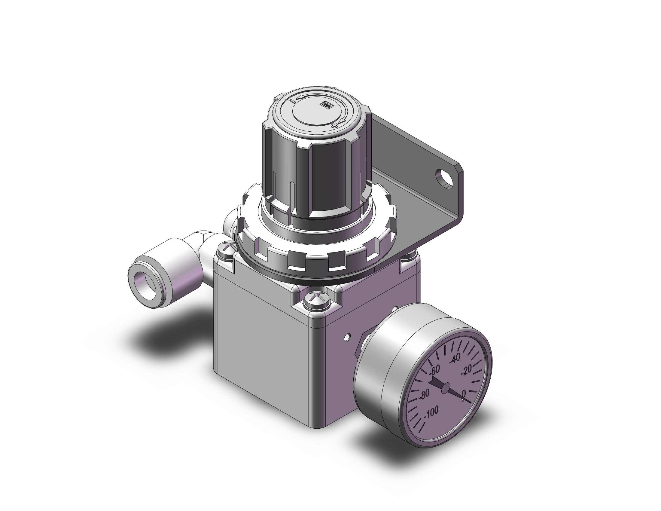 SMC IRV20A-LN11BG regulator, s/steel, prec.clean, SR SS REGULATOR