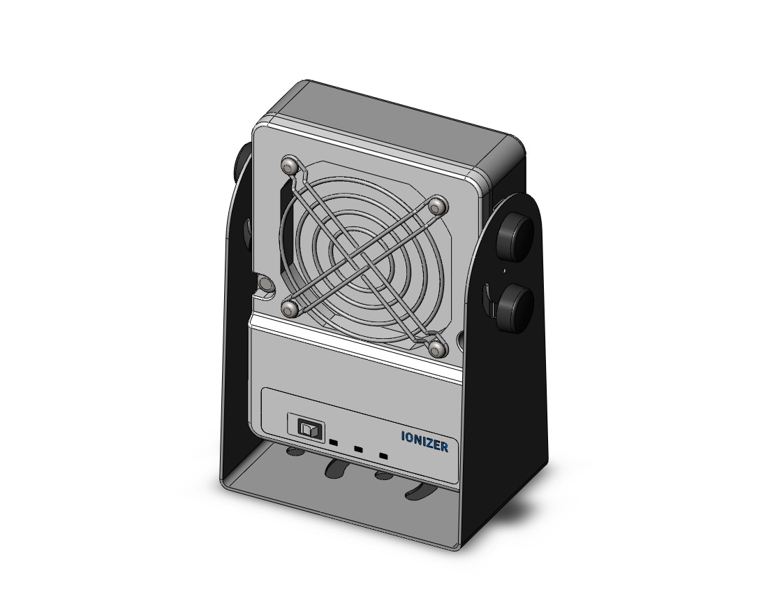 SMC IZF10-L-HB fan type ionizer, IZS/IZF IONIZER